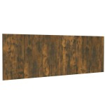 vidaXL Tăblie pat de perete, stejar afumat 240x1,5x80 cm lemn compozit vidaXL Tăblie pat de perete, stejar afumat 240x1,5x80 cm lemn compozit