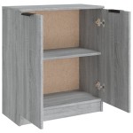 vidaXL Dulap, sonoma gri, 60x30x70 cm, lemn prelucrat