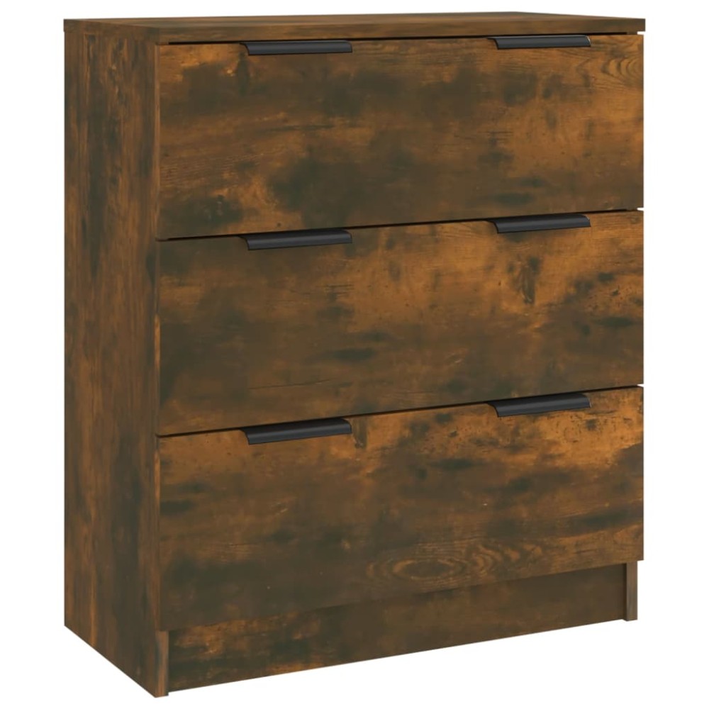 vidaXL Dulap, stejar fumuriu, 60x30x70 cm, lemn prelucrat