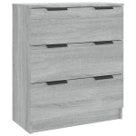 vidaXL Dulap, sonoma gri, 60x30x70 cm, lemn prelucrat