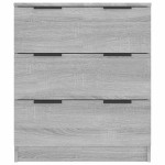 vidaXL Dulap, sonoma gri, 60x30x70 cm, lemn prelucrat