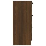 vidaXL Dulap, stejar maro, 60x30x70 cm, lemn prelucrat