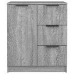 vidaXL Dulap, sonoma gri, 60x30x70 cm, lemn prelucrat