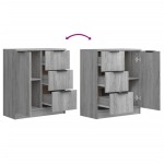 vidaXL Dulap, sonoma gri, 60x30x70 cm, lemn prelucrat
