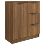 vidaXL Dulap, stejar maro, 60x30x70 cm, lemn prelucrat