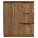 vidaXL Dulap, stejar maro, 60x30x70 cm, lemn prelucrat