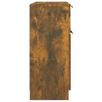 vidaXL Servantă, stejar fumuriu, 60x30x70 cm, lemn prelucrat