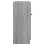 vidaXL Dulap, sonoma gri, 60x30x70 cm, lemn prelucrat