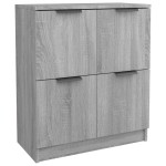 vidaXL Dulap, sonoma gri, 60x30x70 cm, lemn prelucrat