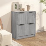 vidaXL Dulap, sonoma gri, 60x30x70 cm, lemn prelucrat