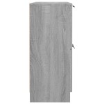 vidaXL Dulap, sonoma gri, 60x30x70 cm, lemn prelucrat