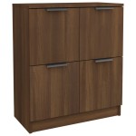 vidaXL Dulap, stejar maro, 60x30x70 cm, lemn prelucrat