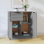 vidaXL Dulap, sonoma gri, 60x30x70 cm, lemn prelucrat