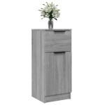 vidaXL Dulapuri, 2 buc., gri sonoma, 30x30x70 cm, lemn prelucrat