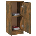 vidaXL Dulapuri, 2 buc., stejar fumuriu, 30x30x70 cm, lemn prelucrat