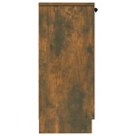 vidaXL Dulapuri, 2 buc., stejar fumuriu, 30x30x70 cm, lemn prelucrat