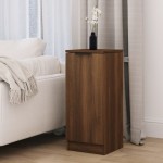 vidaXL Dulap, stejar maro, 30x30x70 cm, lemn prelucrat