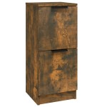 vidaXL Dulap, stejar fumuriu, 30x30x70 cm, lemn prelucrat