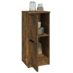 vidaXL Dulap, stejar fumuriu, 30x30x70 cm, lemn prelucrat