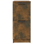 vidaXL Dulapuri, 2 buc., stejar fumuriu, 30x30x70 cm, lemn prelucrat