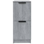 vidaXL Dulapuri, 2 buc., gri sonoma, 30x30x70 cm, lemn prelucrat