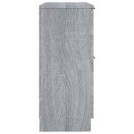 vidaXL Dulapuri, 2 buc., gri sonoma, 30x30x70 cm, lemn prelucrat