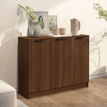 vidaXL Servantă, stejar maro, 90,5x30x70 cm, lemn prelucrat