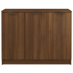 vidaXL Servantă, stejar maro, 90,5x30x70 cm, lemn prelucrat