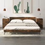 vidaXL Noptiere, 2 buc., stejar afumat, 40x36x65 cm