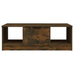 vidaXL Măsuță de cafea, stejar fumuriu, 102x50x36 cm, lemn prelucrat vidaXL Măsuță de cafea, stejar fumuriu, 102x50x36 cm, lemn prelucrat