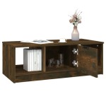 vidaXL Măsuță de cafea, stejar fumuriu, 102x50x36 cm, lemn prelucrat vidaXL Măsuță de cafea, stejar fumuriu, 102x50x36 cm, lemn prelucrat