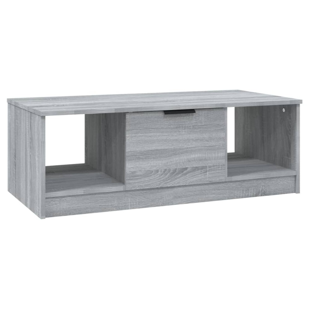 vidaXL Măsuță de cafea, gri sonoma, 102x50x36 cm, lemn prelucrat