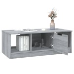 vidaXL Măsuță de cafea, gri sonoma, 102x50x36 cm, lemn prelucrat