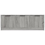 vidaXL Comodă TV, gri sonoma, 102x35x36,5 cm, lemn prelucrat vidaXL Comodă TV, gri sonoma, 102x35x36,5 cm, lemn prelucrat
