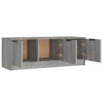 vidaXL Comodă TV, gri sonoma, 102x35x36,5 cm, lemn prelucrat vidaXL Comodă TV, gri sonoma, 102x35x36,5 cm, lemn prelucrat