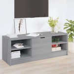 vidaXL Comodă TV, gri sonoma, 102x35,5x36,5 cm, lemn compozit vidaXL Comodă TV, gri sonoma, 102x35,5x36,5 cm, lemn compozit