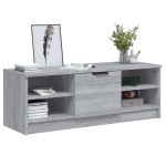 vidaXL Comodă TV, gri sonoma, 102x35,5x36,5 cm, lemn compozit vidaXL Comodă TV, gri sonoma, 102x35,5x36,5 cm, lemn compozit