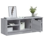 vidaXL Comodă TV, gri sonoma, 102x35,5x36,5 cm, lemn compozit vidaXL Comodă TV, gri sonoma, 102x35,5x36,5 cm, lemn compozit