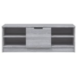 vidaXL Comodă TV, gri sonoma, 102x35,5x36,5 cm, lemn compozit vidaXL Comodă TV, gri sonoma, 102x35,5x36,5 cm, lemn compozit