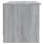 vidaXL Comodă TV, gri sonoma, 102x35,5x36,5 cm, lemn compozit vidaXL Comodă TV, gri sonoma, 102x35,5x36,5 cm, lemn compozit