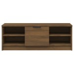 vidaXL Comodă TV, stejar maro, 102x35,5x36,5 cm, lemn compozit