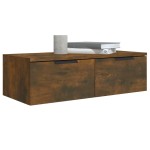 vidaXL Dulap de perete stejar afumat 68x30x20 cm lemn prelucrat vidaXL Dulap de perete stejar afumat 68x30x20 cm lemn prelucrat