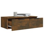vidaXL Dulap de perete stejar afumat 68x30x20 cm lemn prelucrat vidaXL Dulap de perete stejar afumat 68x30x20 cm lemn prelucrat