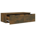 vidaXL Dulap de perete stejar afumat 68x30x20 cm lemn prelucrat vidaXL Dulap de perete stejar afumat 68x30x20 cm lemn prelucrat