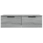 vidaXL Dulap de perete, gri sonoma, 68x30x20 cm, lemn compozit vidaXL Dulap de perete, gri sonoma, 68x30x20 cm, lemn compozit