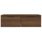 vidaXL Comodă TV de perete, stejar maro, 68x30x20 cm, lemn prelucrat vidaXL Comodă TV de perete, stejar maro, 68x30x20 cm, lemn prelucrat