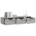 vidaXL Dulap de perete, gri sonoma, 102x30x20 cm, lemn compozit vidaXL Dulap de perete, gri sonoma, 102x30x20 cm, lemn compozit