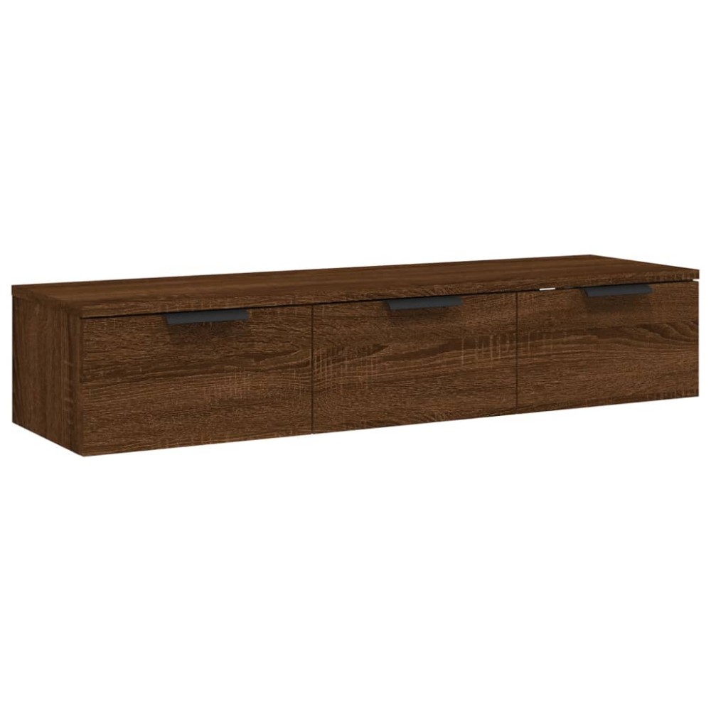 vidaXL Dulap de perete, stejar maro, 102x30x20 cm, lemn compozit