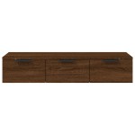vidaXL Dulap de perete, stejar maro, 102x30x20 cm, lemn compozit