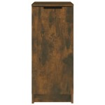 vidaXL Pantofar, stejar fumuriu, 30x35x70 cm, lemn compozit